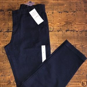 MUJI Navy chino pants